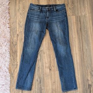 Lucky Brand Classic Straight Blue Denim Jeans Mid Rise Size 10 / 30